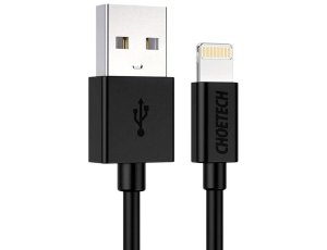 Kabel USB - Lightning CHOETECH IP0026 1.2m Czarny