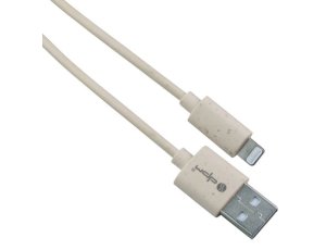 Kabel USB - Lightning DPM 1 m Beżowy