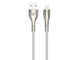 Kabel USB- Lightning FOREVER Sleek 1 m Biały