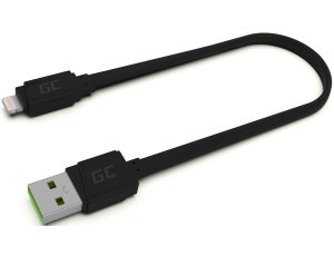 Kabel USB - Lightning GREENCELL GCmatte 0.25 m