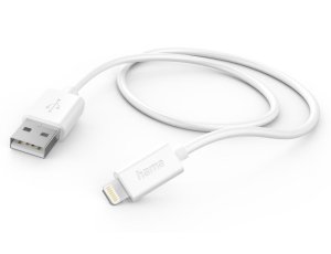 Kabel USB - Lightning HAMA 201579 1 m Biały