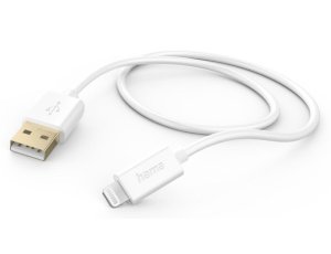 Kabel USB - Lightning HAMA 201581 1.5 m Biały