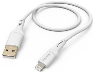 Kabel USB - Lightning HAMA Flexible 1.5 m Biały