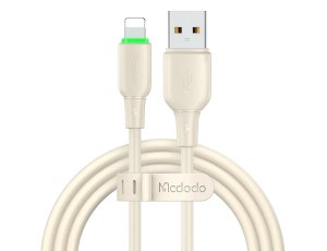 Kabel USB - Lightning MCDODO CA-4740 1.2 m Beżowy