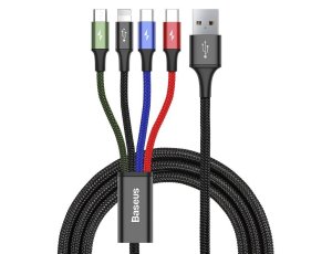 Kabel USB - Lightning/MicroUSB/2x USB-C BASEUS 1.2 m