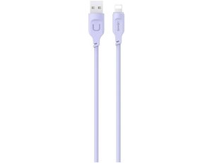 Kabel USB - Lightning USAMS Lithe Series 1.2 m Fioletowy