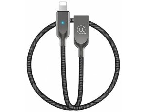 Kabel USB - Lightning USAMS U-Sun 10W 1.9 m Czarny