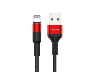 Kabel USB - Lightning USAMS U5 1.2 m Czerwony