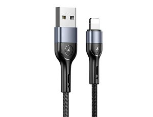 Kabel USB - Lightning USAMS U55 10W 1 m Czarny