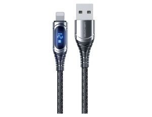 Kabel USB - Lightning WEKOME WDC-166 Sakin Series 1 m Szary
