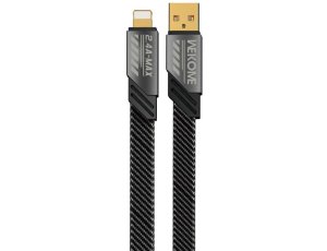 Kabel USB - Lightning WEKOME WDC-190 Mecha Series 1 m Szary