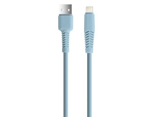 Kabel USB - Lightning XO KSA-L-1.523 2.1A 1.5 m Niebieski