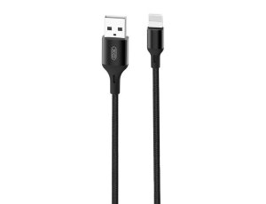 Kabel USB - Lightning XO NB143 2.4A 2 m Czarny