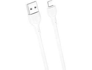 Kabel USB - Lightning XO NB200 2.1A 2 m Biały