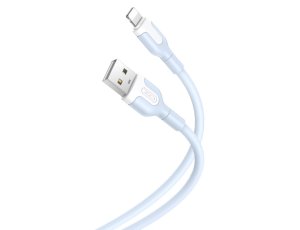 Kabel USB - Lightning XO NB212 2.1A 1 m Niebieski