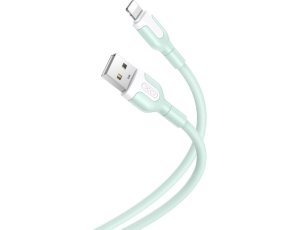 Kabel USB - Lightning XO NB212 2.1A 1 m Zielony
