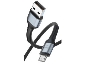 Kabel USB - Micro USB 3MK Hyper Cable N-Series 10W 3 m Czarny