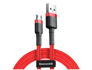 Kabel USB - Micro USB BASEUS Cafule CAMKLF-C09 2 m Czerwony