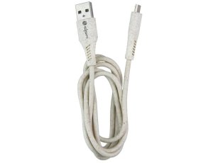 Kabel USB - Micro USB DPM 1 m Beżowy