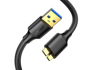 Kabel USB - Micro USB UGREEN US130 0.5 m Czarny