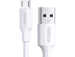 Kabel USB - Micro USB UGREEN US289 1.5 m Biały