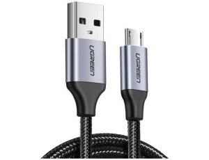 Kabel USB - Micro USB UGREEN US290 12W 3 m Czarny