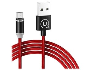Kabel USB - Micro USB USAMS 1 m Czerwony