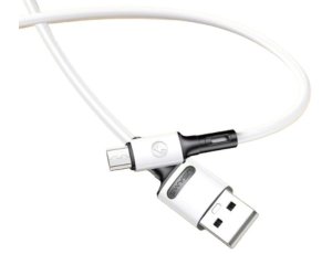 Kabel USB - Micro USB USAMS SJ435USB01 U52 10W 1 m Biały