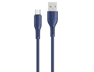 Kabel USB - Micro USB USAMS SJ502USB03 U68 1 m Niebieski