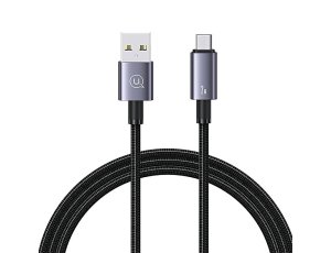 Kabel USB - Micro USB USAMS SJ668USB01 2A 1.2 m Stalowy