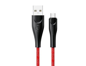 Kabel USB - Micro USB USAMS U41 2A 2 m Czerwony