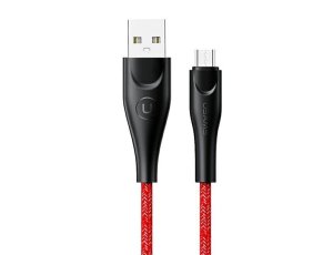 Kabel USB - Micro USB USAMS U41 2A 3 m Czerwony
