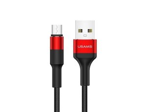 Kabel USB - Micro USB USAMS U5 2A 1.2 m Czerwony