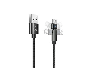 Kabel USB - Micro USB USAMS U60 2A 1 m Czarny