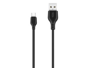 Kabel USB - Micro USB XO NB103 2.1A 2 m Czarny