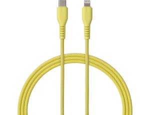 Kabel USB Typ-C - Lightning QUALO Ultimate QKN-CL-05 1.5 m Żółty