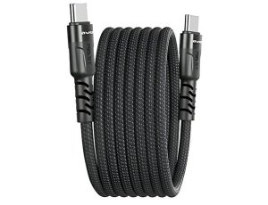 Kabel USB Typ-C - USB Typ-C AWEI CL-166T Czarny