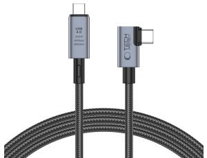 Kabel USB Typ-C - USB Typ-C TECH-PROTECT UltraBoost Max 1.5 m Szary