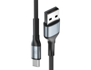 Kabel USB - USB-C 3MK Hyper Cable N-Series 18W 1 m QC 3.0 Czarny