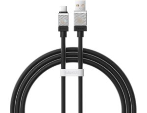 Kabel USB - USB-C BASEUS CoolPlay 100W 1 m Czarny