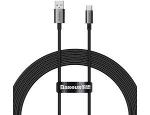 Kabel USB - USB-C BASEUS Superior 1 m Czarny