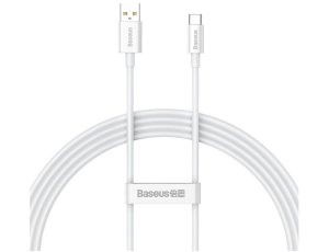 Kabel USB - USB-C BASEUS Superior 100W 1.5 m Biały