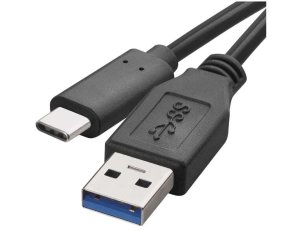 Kabel USB - USB-C EMOS SM7021BL 1 m Czarny