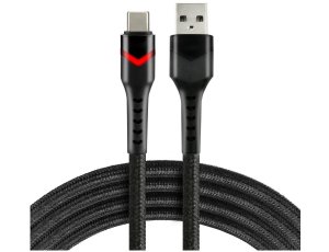 Kabel USB - USB-C EVERACTIVE CBB-2CBR 2 m Czarny