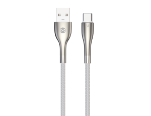 Kabel USB - USB-C FOREVER Sleek 1 m Biały