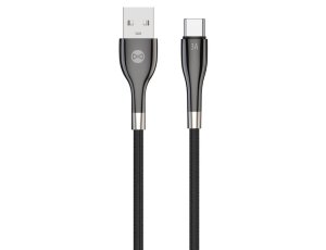 Kabel USB - USB-C FOREVER Sleek 1 m Czarny