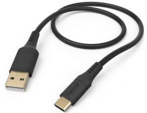 Kabel USB - USB-C HAMA Flexible 1.5m Czarny