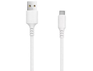 Kabel USB - USB-C SETTY New 2A 1 m Biały