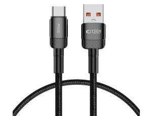 Kabel USB - USB-C TECH-PROTECT UltraBoost EVO 100W/5A 0.5 m Czarny