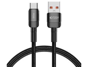 Kabel USB - USB-C TECH-PROTECT UltraBoost EVO 100W/5A 1 m Czarny